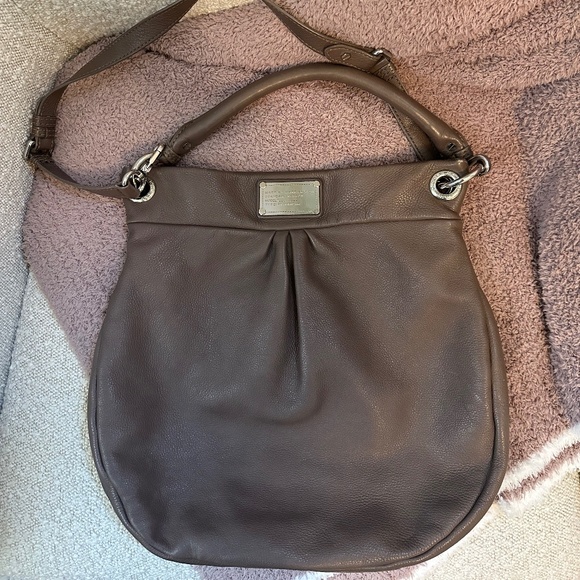 EUC MARC JACOBS - Brown Taupe Mushroom Shoulder Bag - Picture 1 of 8